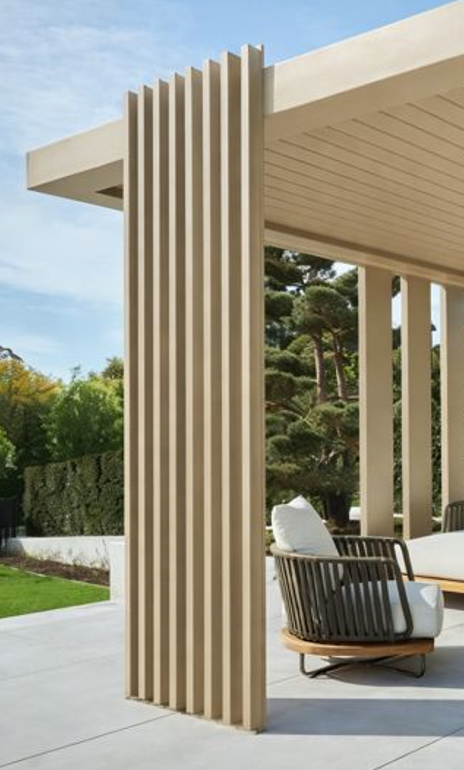 Beige CORE Stuetzen Detail